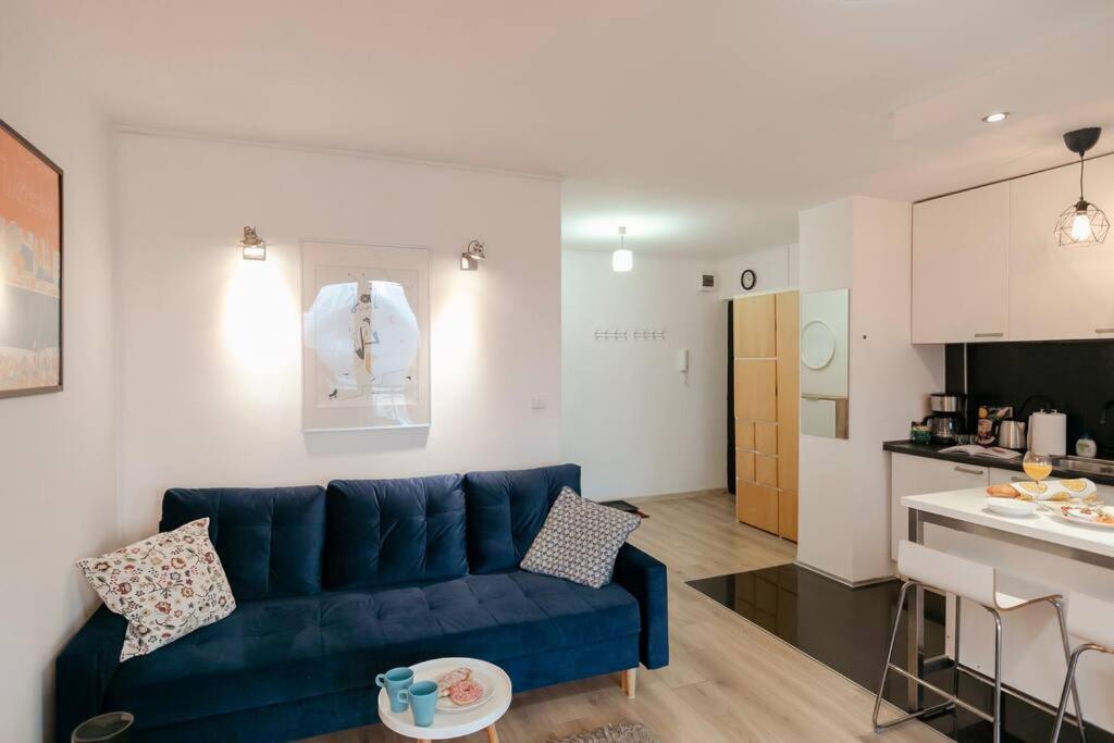 Wawaview! Studio With An Amazing View! Powisle. Varsovie Extérieur photo